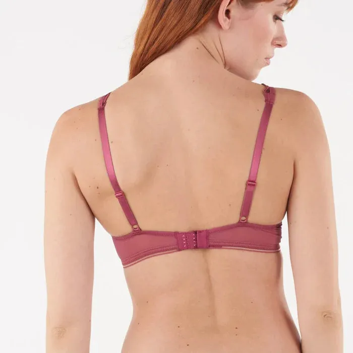 Maison Lejaby - Sin Underwire Plunge Bra | Dried Rose