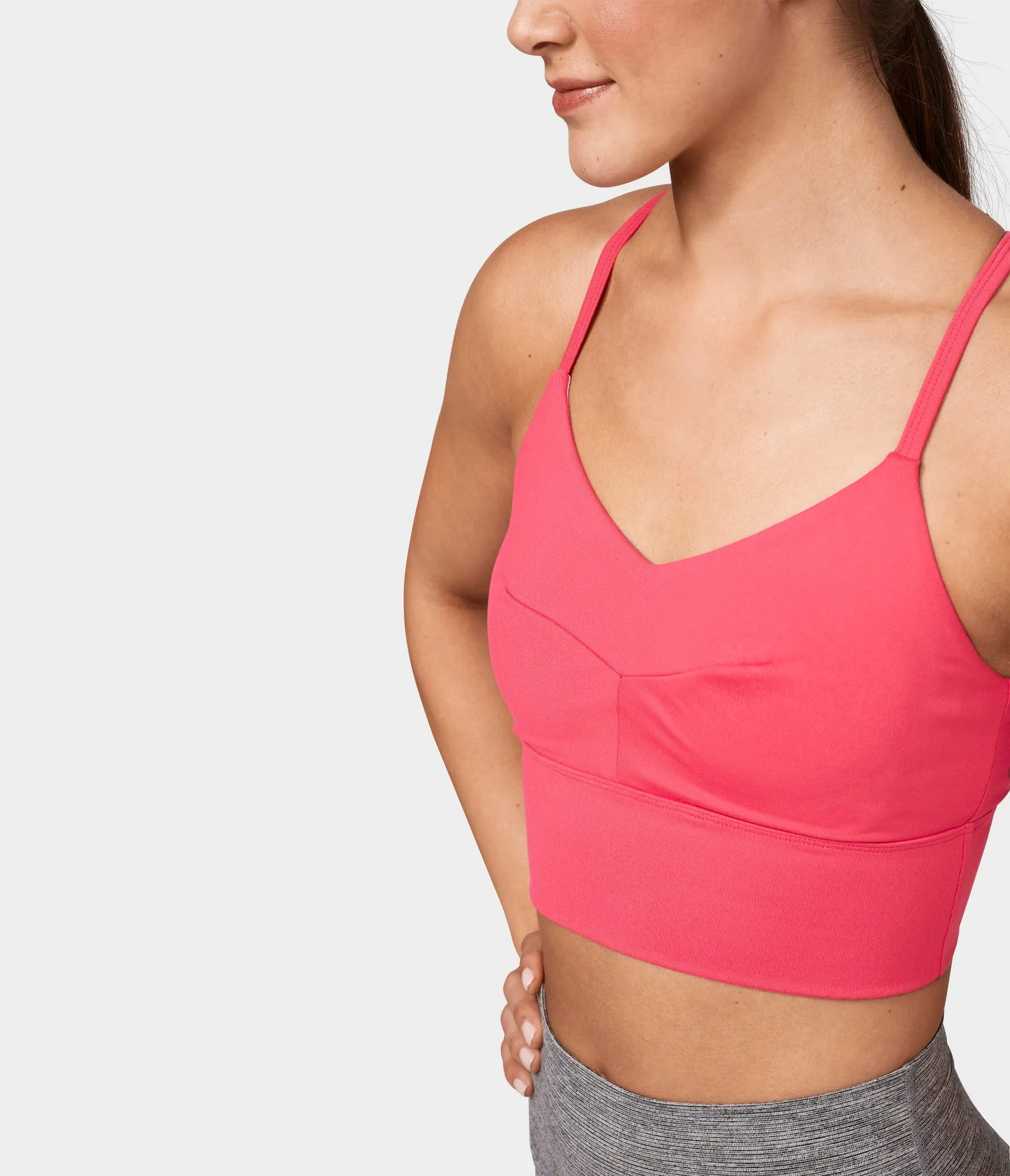 Manduka Apparel - Women's Darted Bra - Grape Fruit