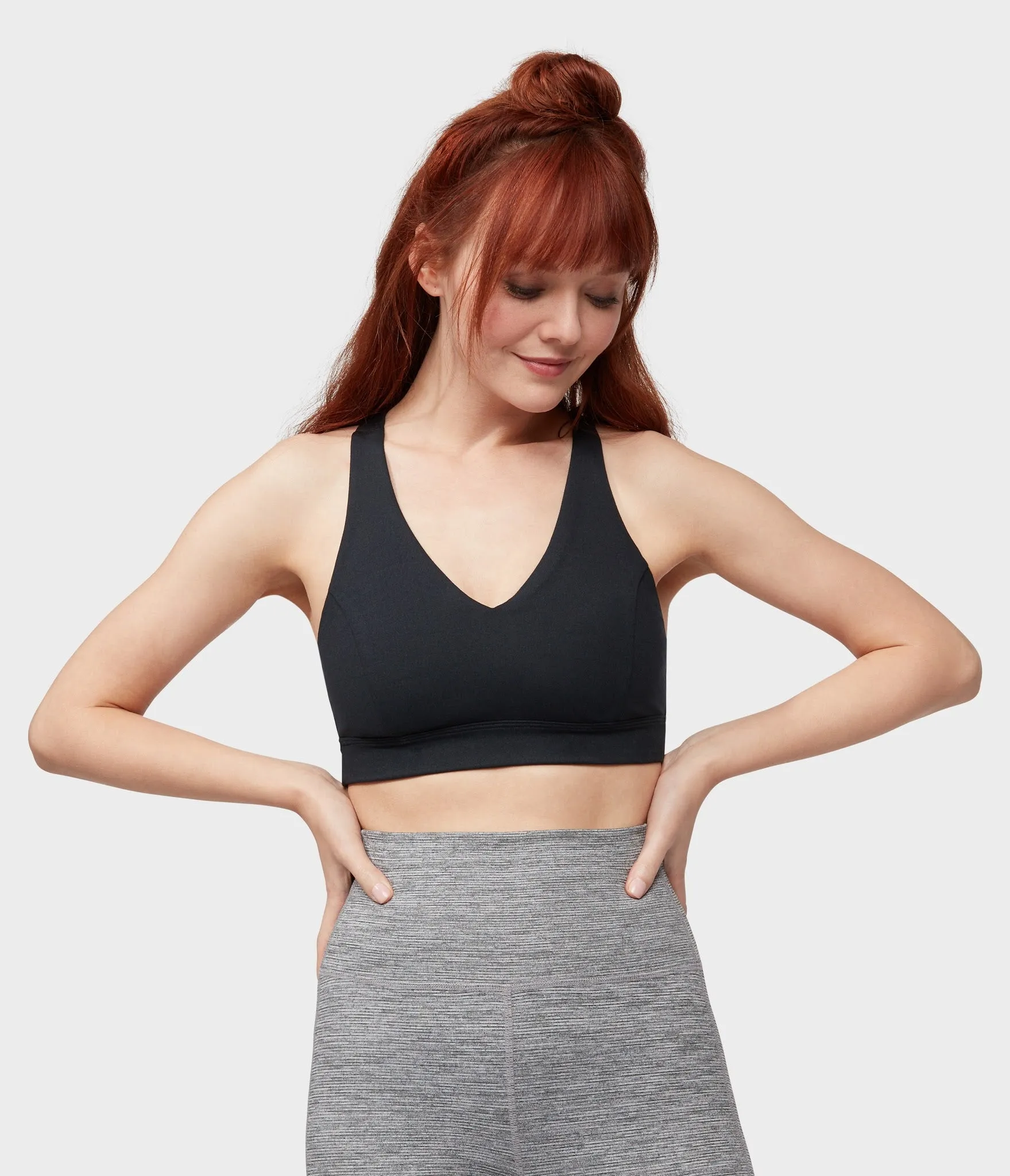 Manduka Apparel - Women's Mudra Bra - Black-2