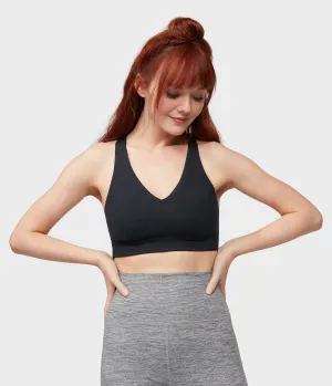 Manduka Apparel - Women's Mudra Bra - Black-2