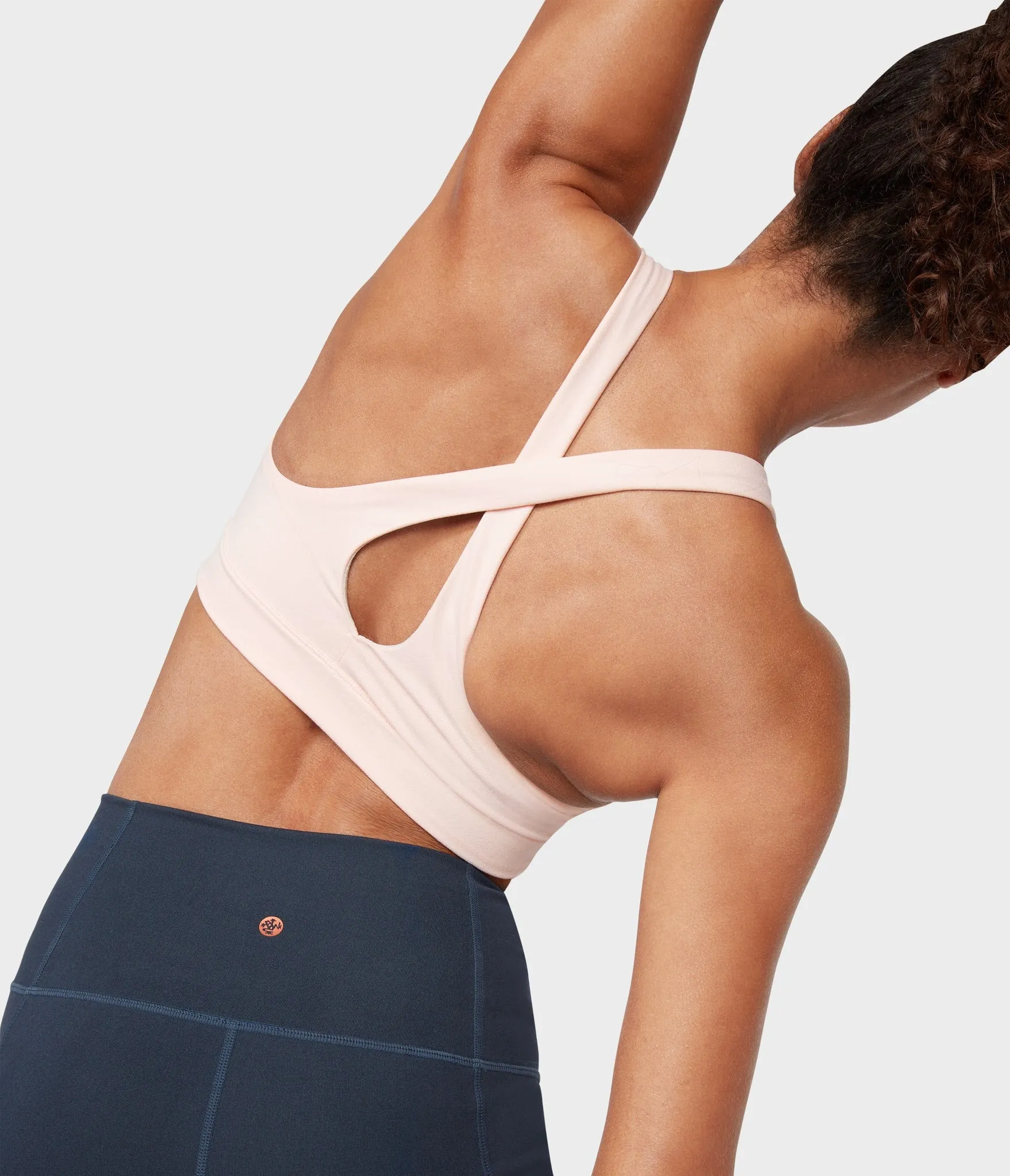 Manduka Apparel - Women's Mudra Bra - Blush