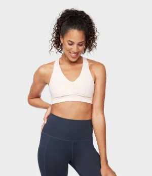Manduka Apparel - Women's Mudra Bra - Blush
