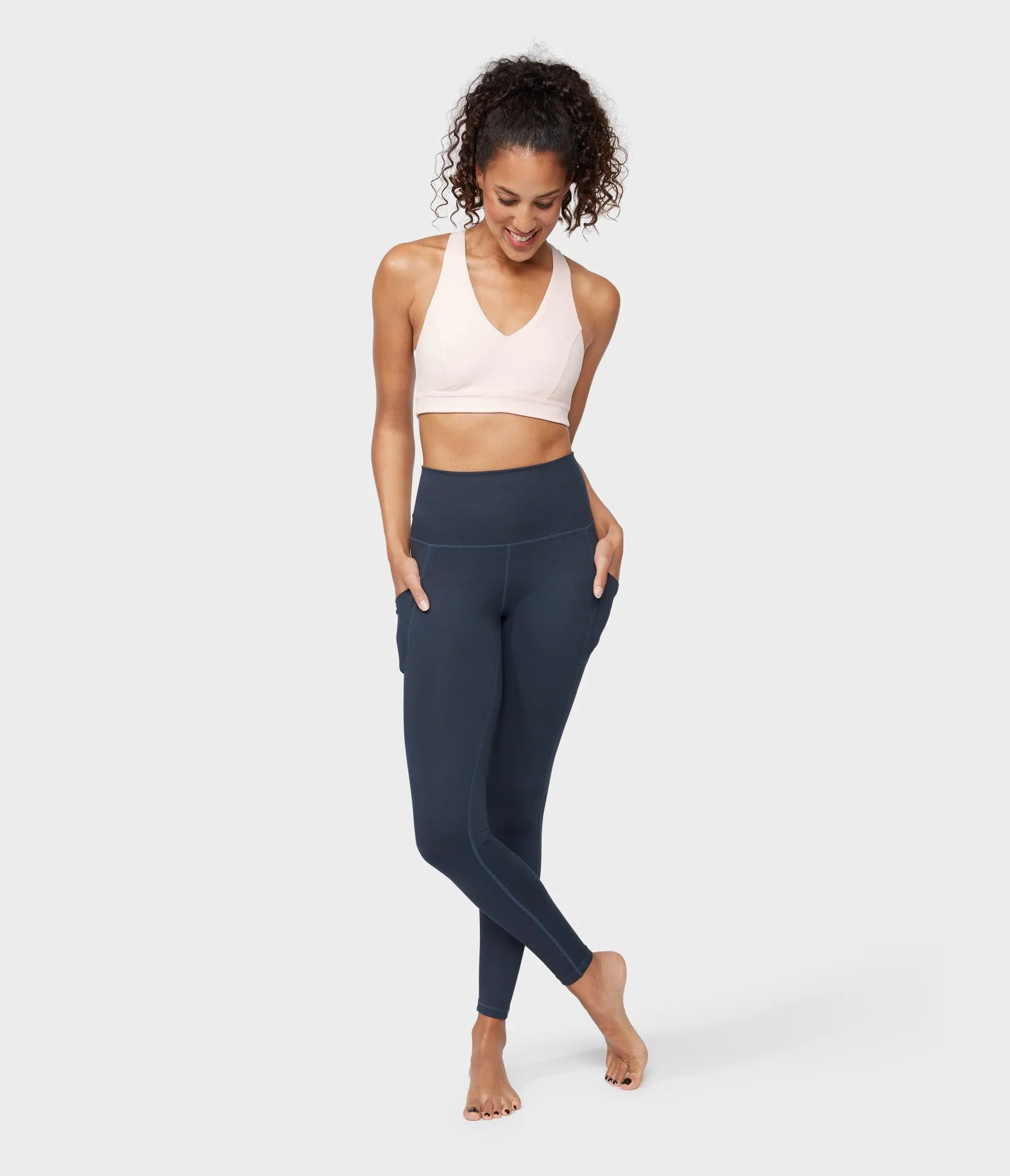 Manduka Apparel - Women's Mudra Bra - Blush
