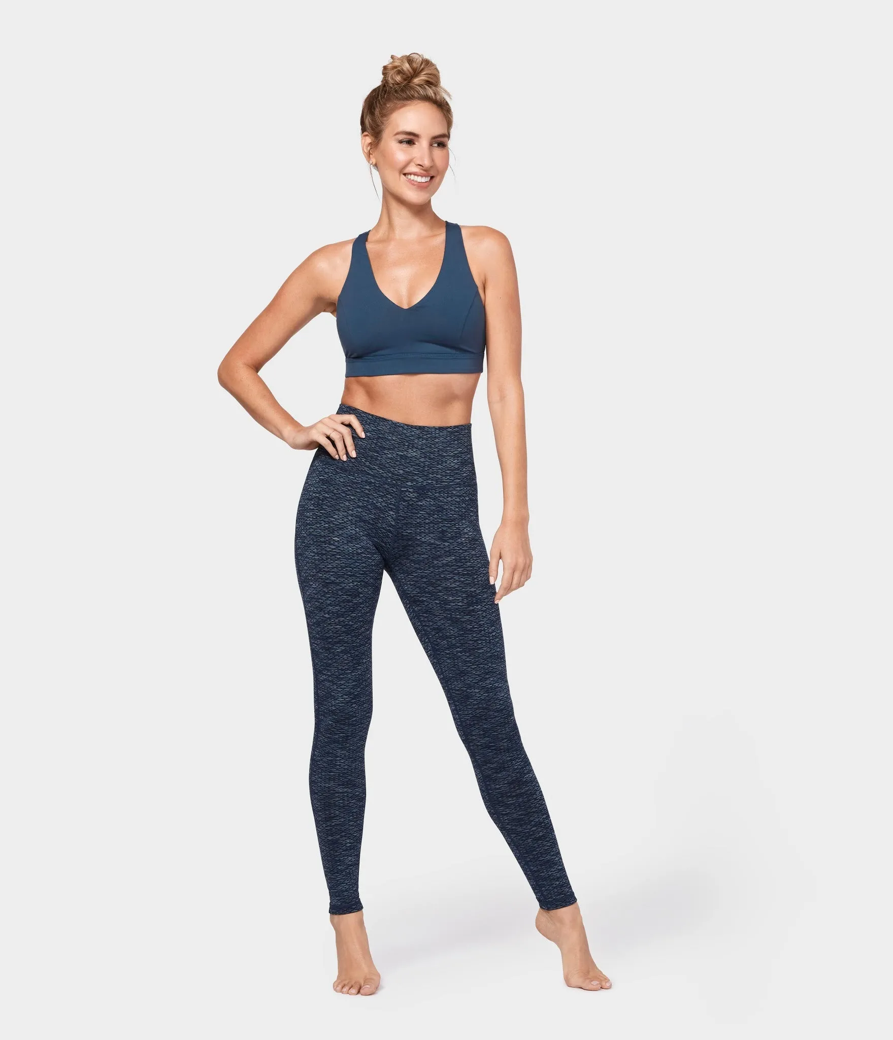 Manduka Apparel - Women's Mudra Bra - Indigo