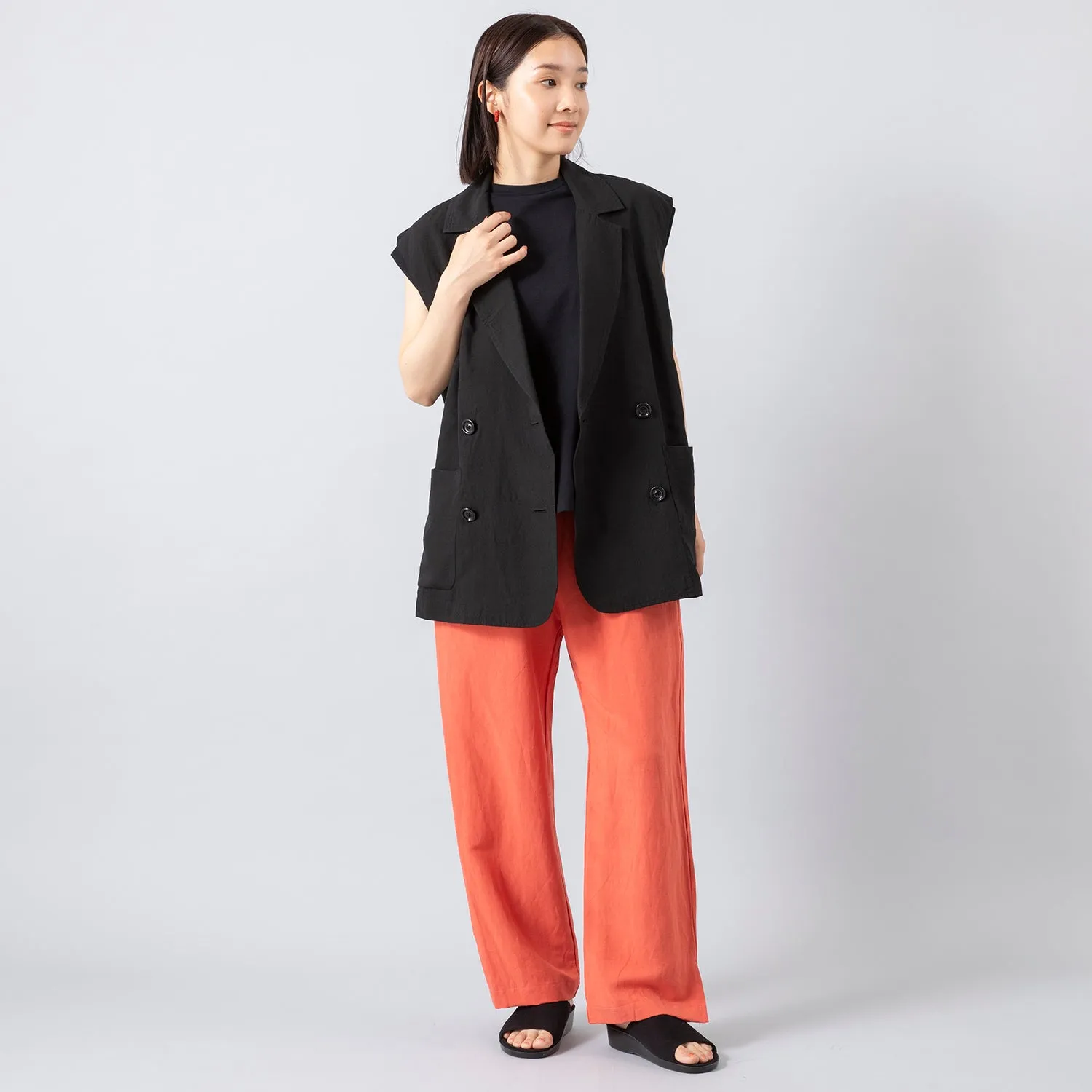 MANON | マノン　SLIT EASY PANTS