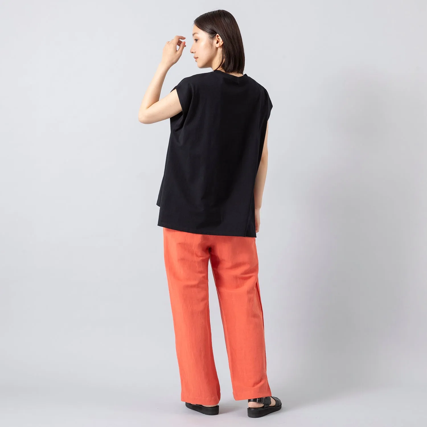 MANON | マノン　SLIT EASY PANTS