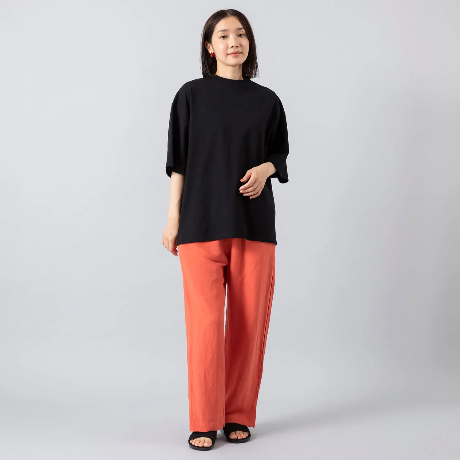 MANON | マノン　SLIT EASY PANTS