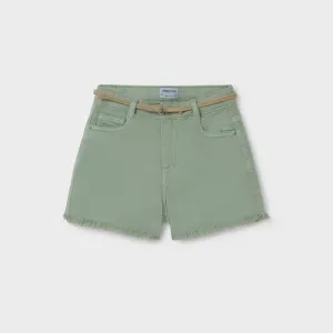 Mayoral Older Girls Shorts 275 Mint
