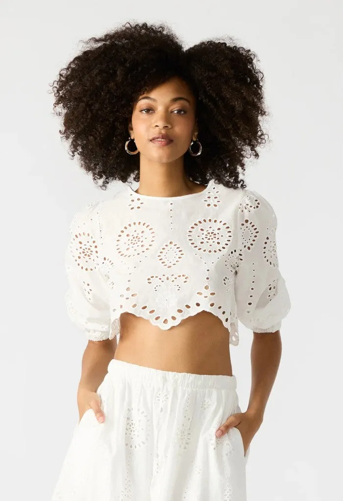 Meera Top-Antique White