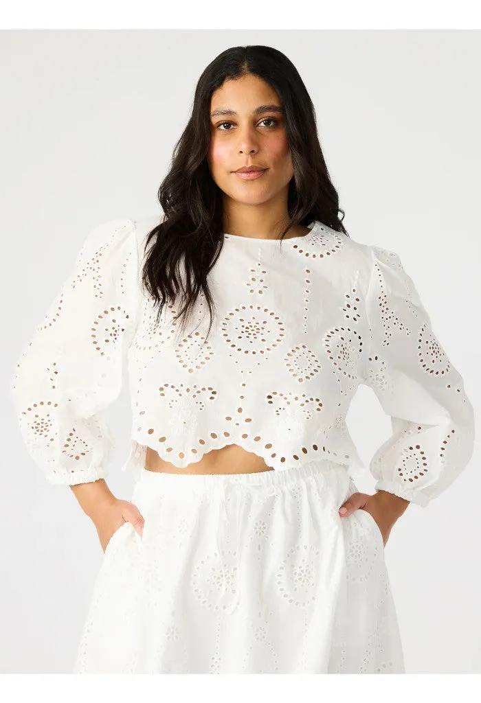 Meera Top-Antique White