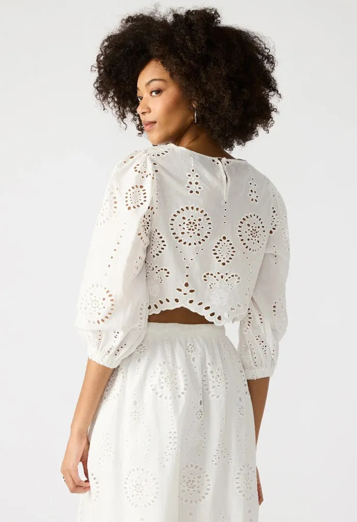 Meera Top-Antique White