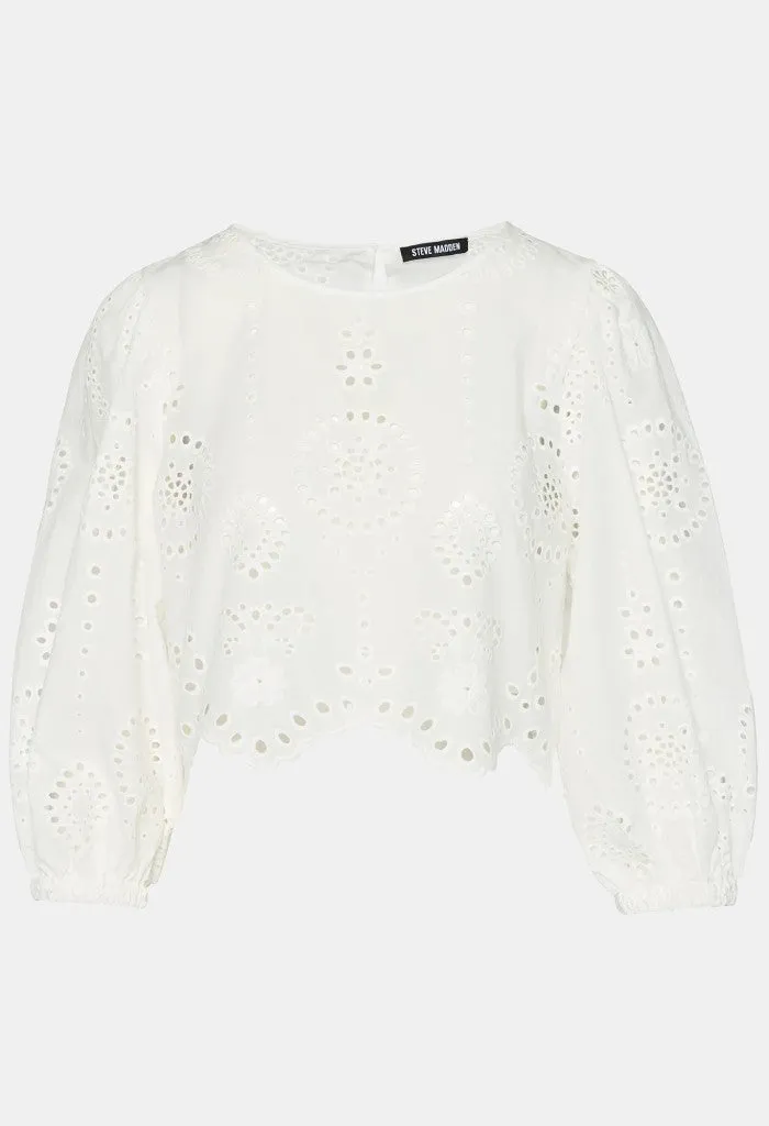 Meera Top-Antique White