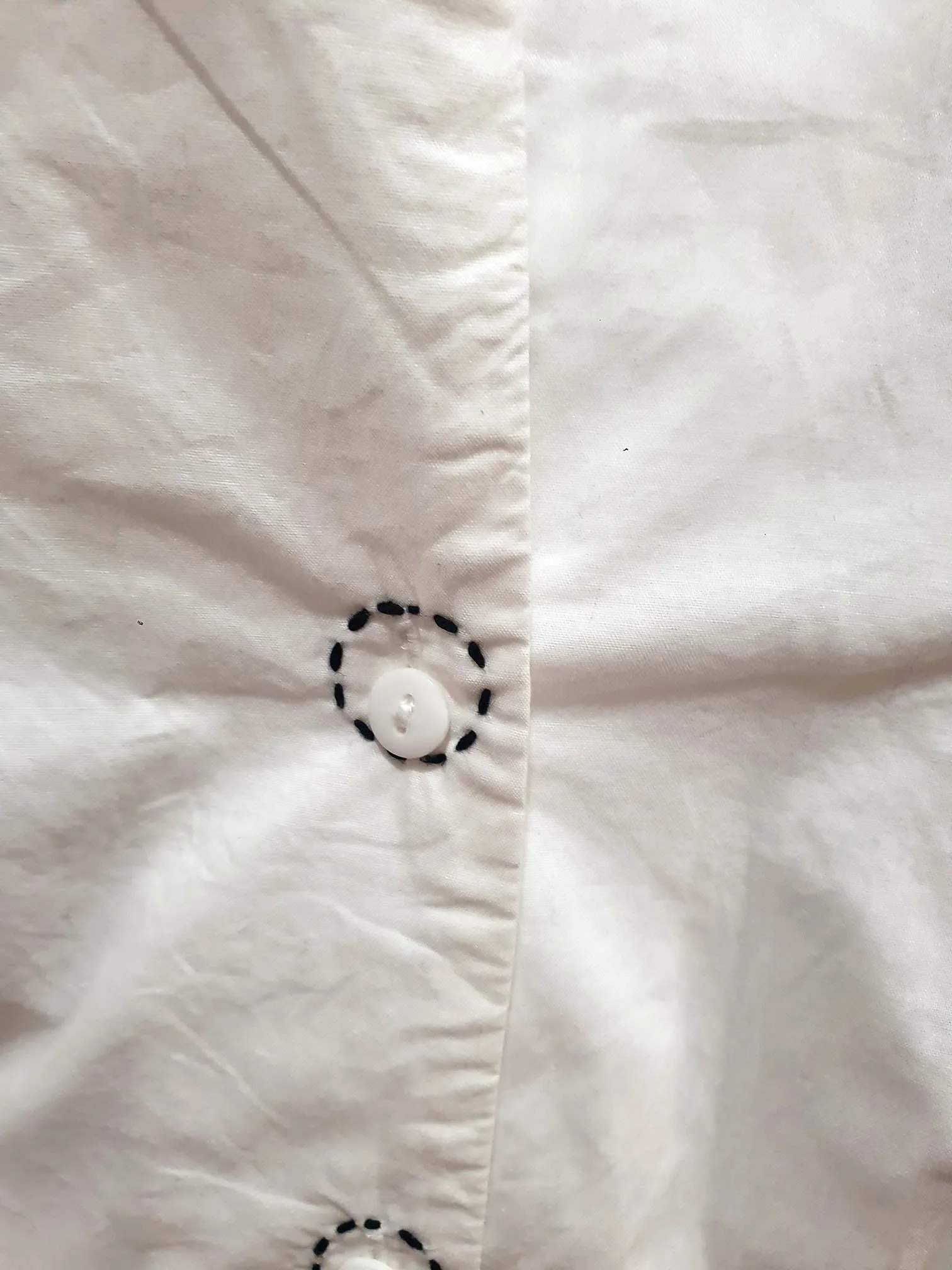 Megan Salmon white top size 12