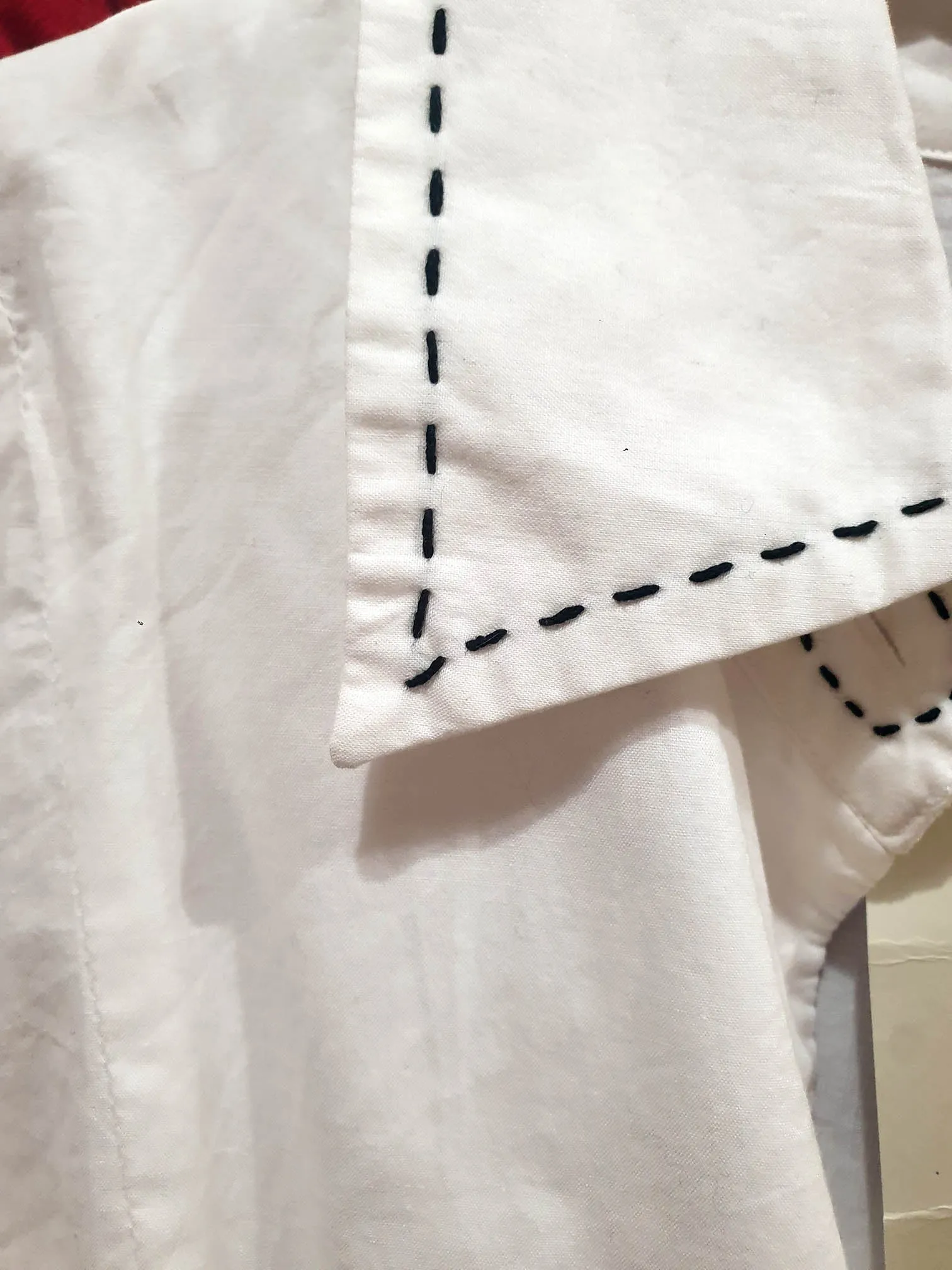 Megan Salmon white top size 12