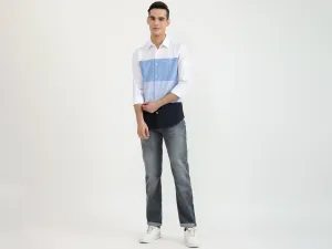 Mens Slim Fit Solid Shirt