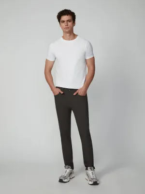 Men's Solid Bungee Relaxed 5-Pocket Pant