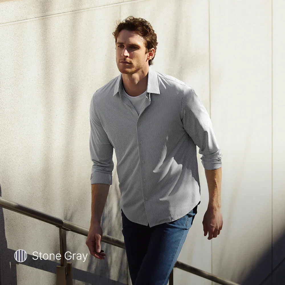 Men's Sweat Free Stripe Shirt