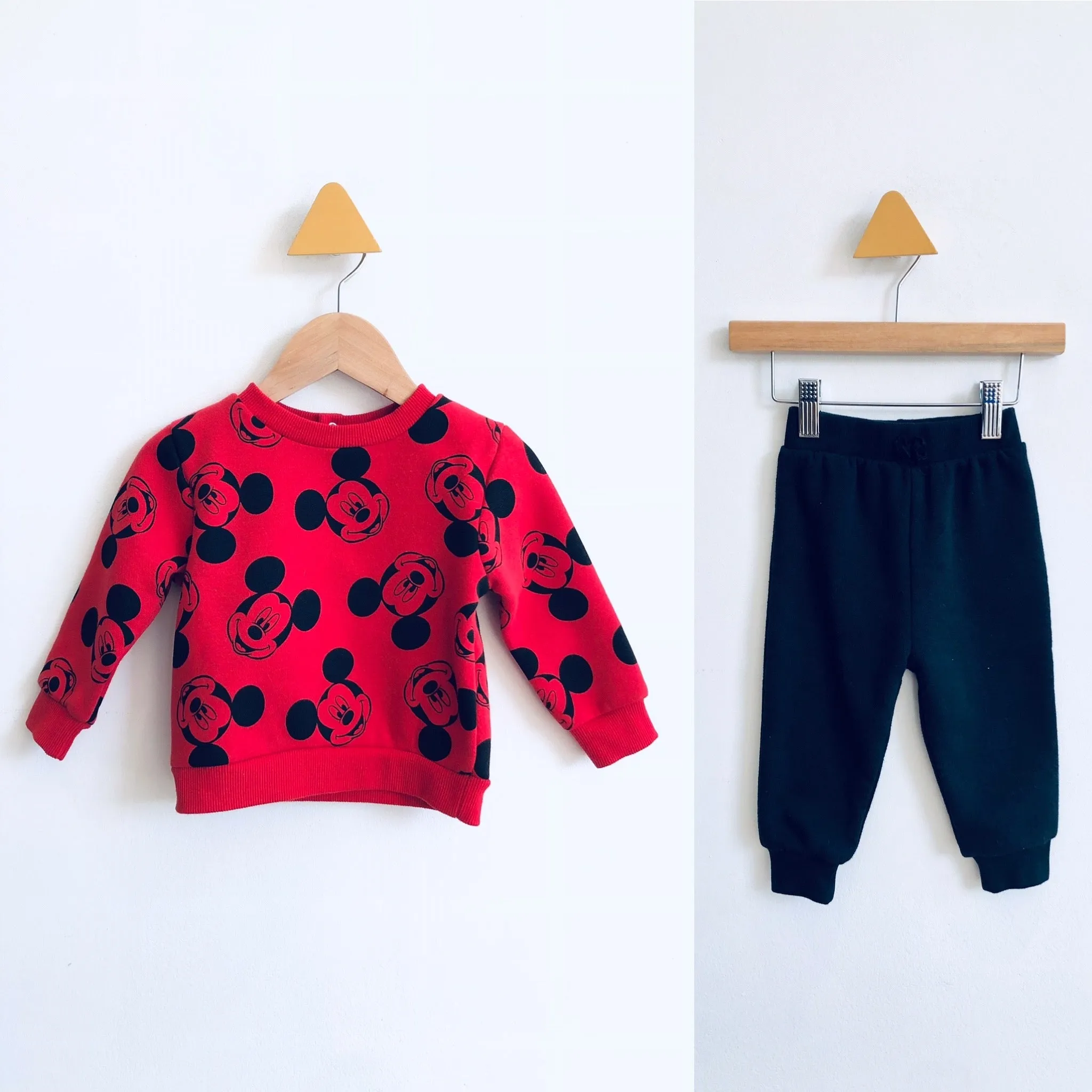 Mickey Mouse Set // 6-12M