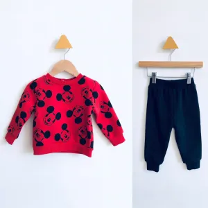 Mickey Mouse Set // 6-12M