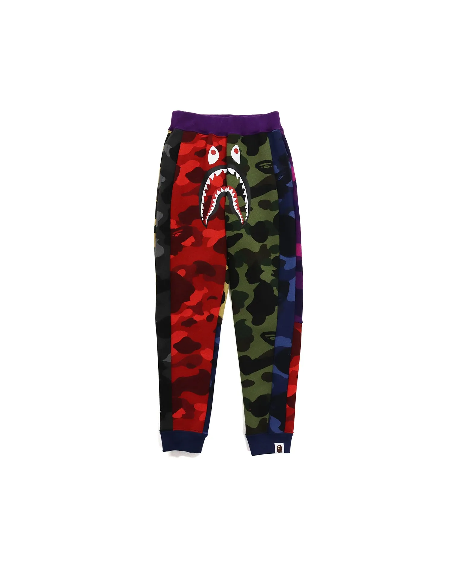 Mix Camo Shark Crazy Slim Sweatpants