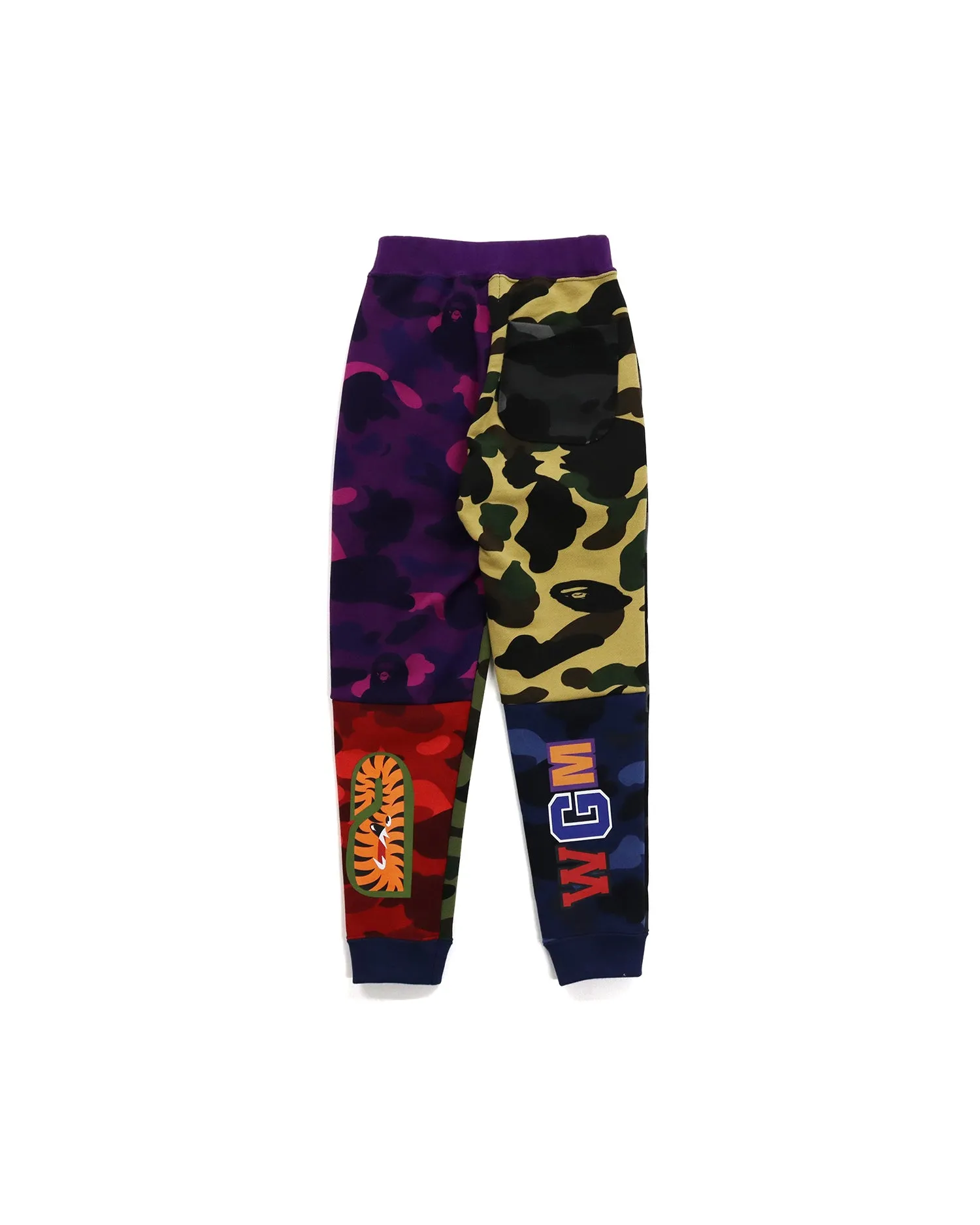 Mix Camo Shark Crazy Slim Sweatpants