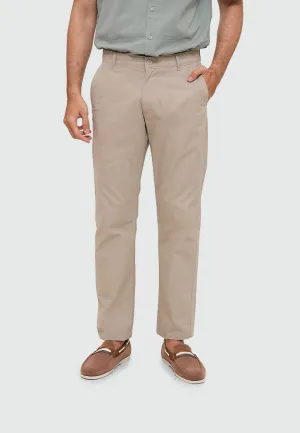 MOC Celana Panjang Chinos Pria Reguler Fit HARRINGTON - Khaki