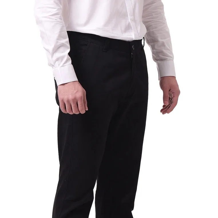 MOC Celana Panjang Pria Regular Fit JASPER - BLACK