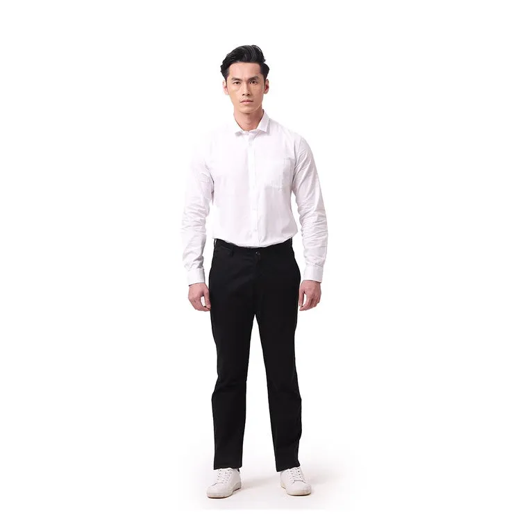 MOC Celana Panjang Pria Regular Fit JASPER - BLACK