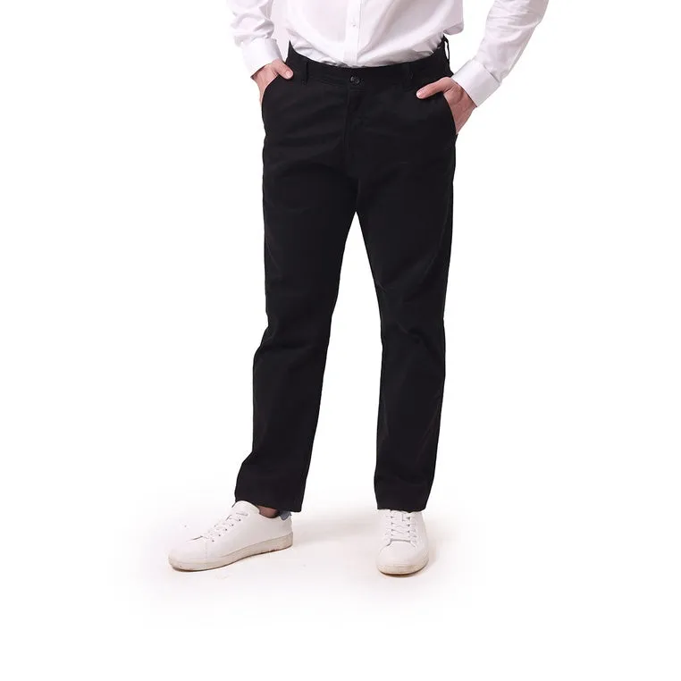 MOC Celana Panjang Pria Regular Fit JASPER - BLACK