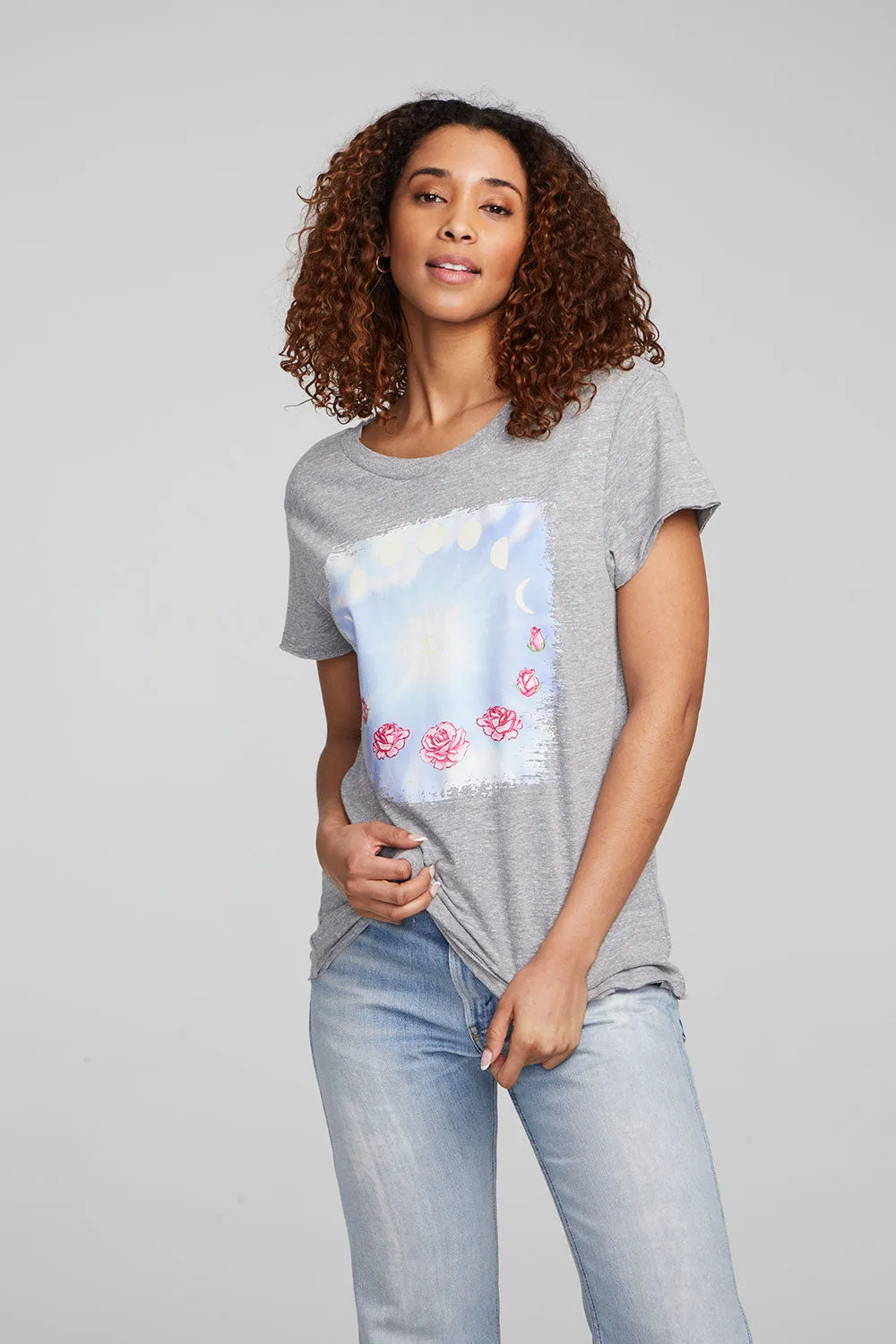 Moon and Roses Tee