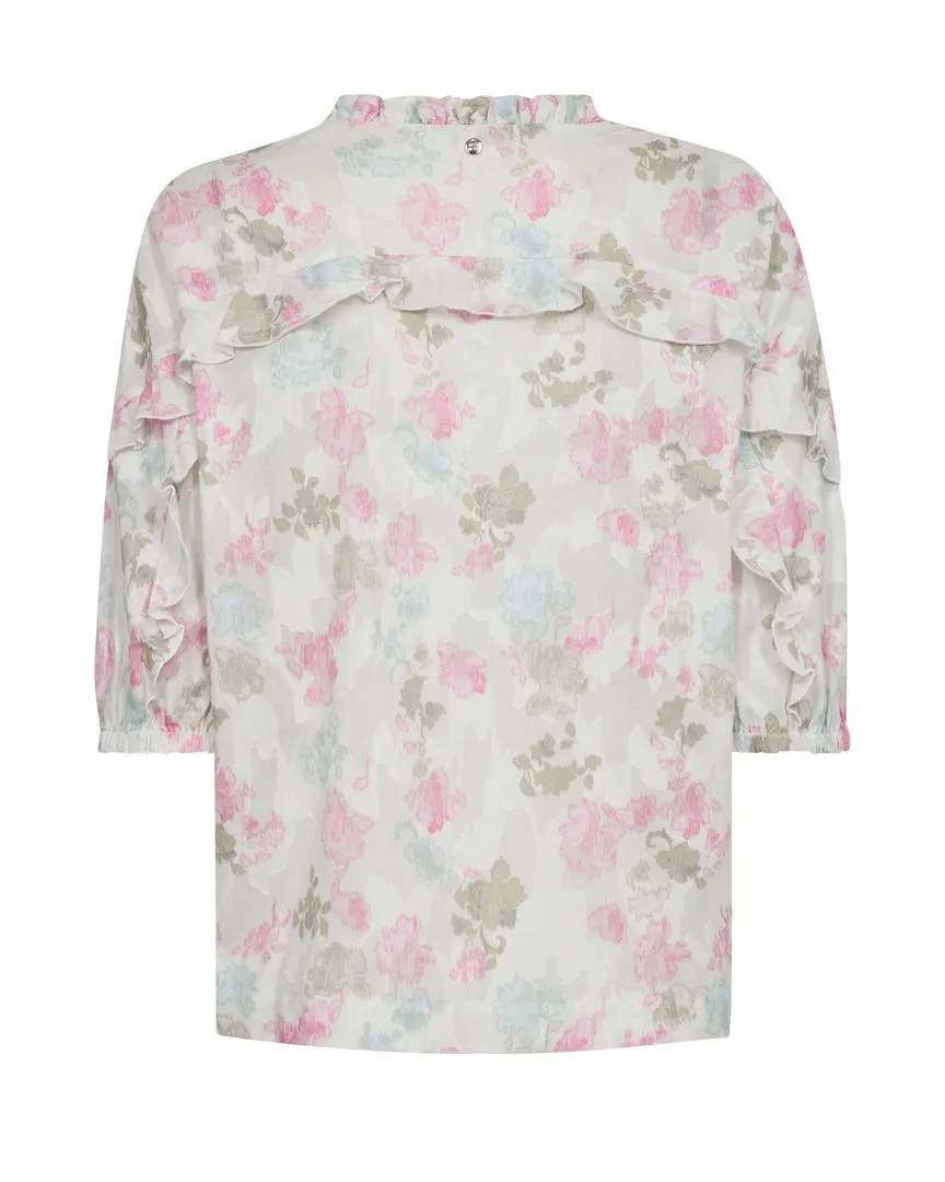 Mosmosh Izaa Ewa Floral Print Blouse
