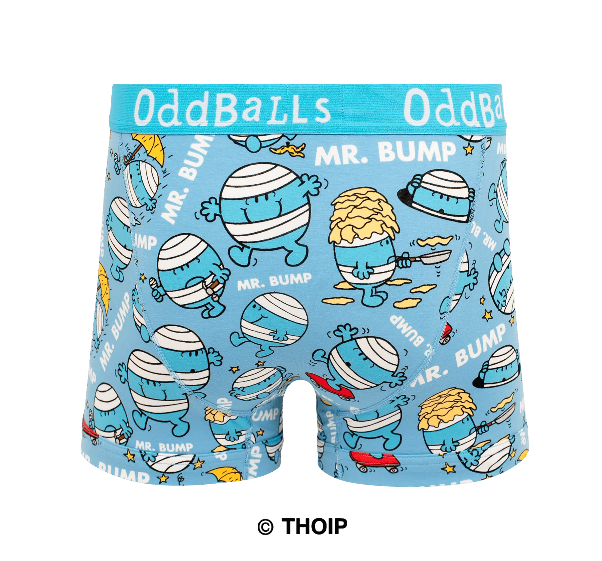 Mr Bump  - Mr Men - Mens Boxer Shorts