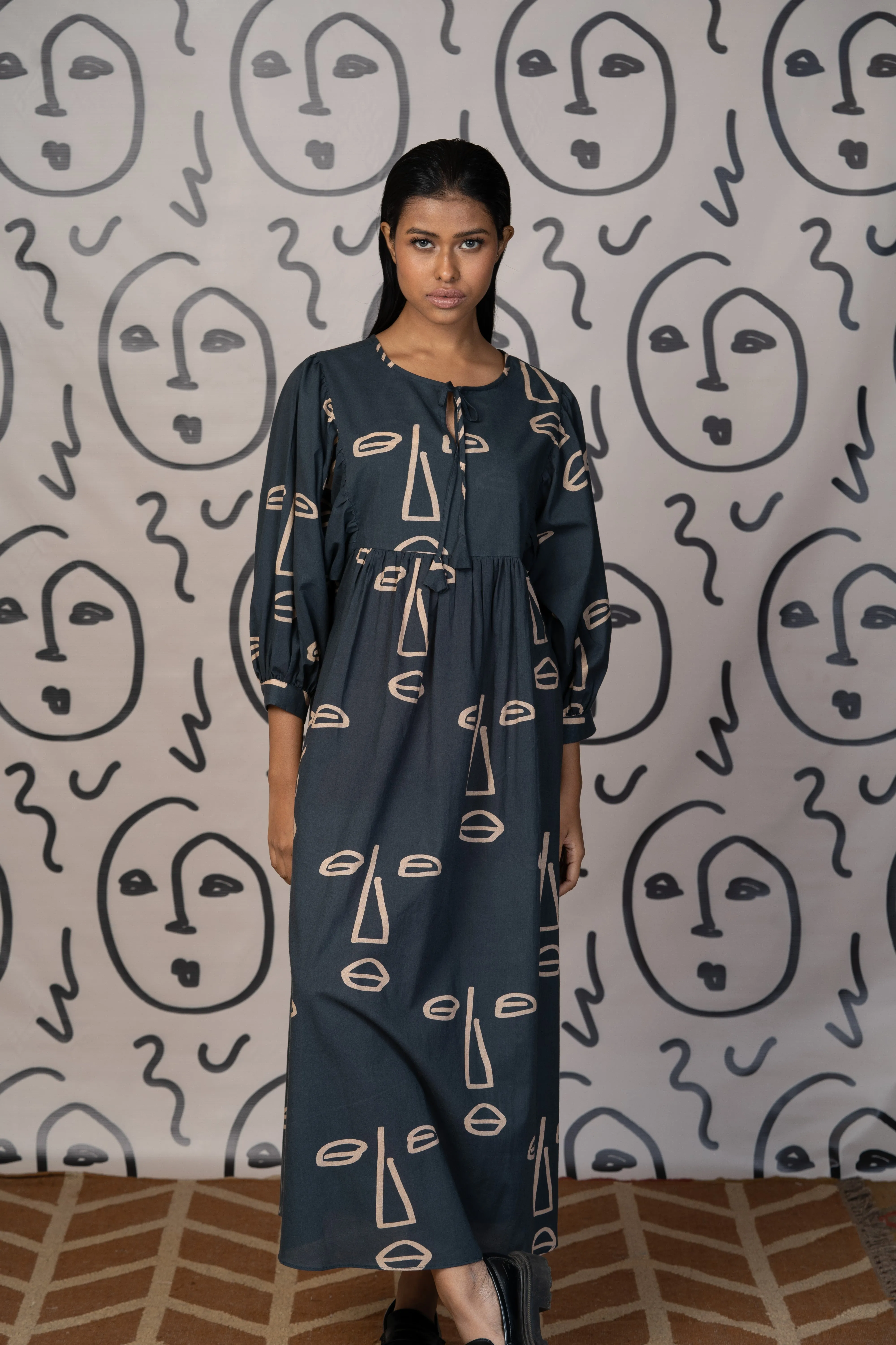 My Forever Favorite Long Maxi Dress in Looking Ahead Pattern