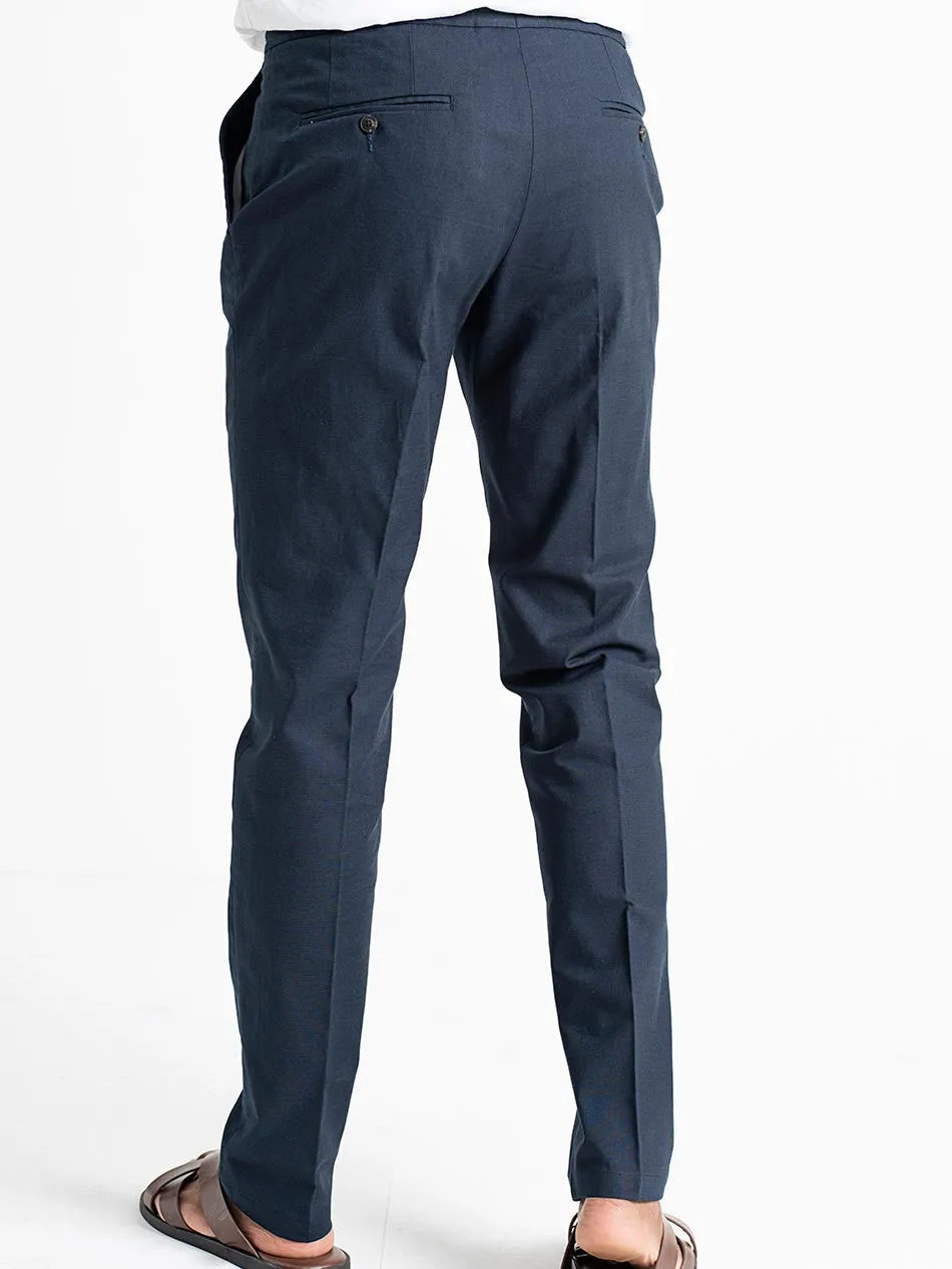 NAVY EASY PANTS