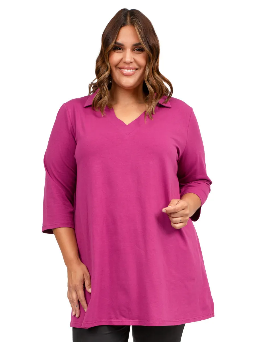 Neptune Top - Raspberry*