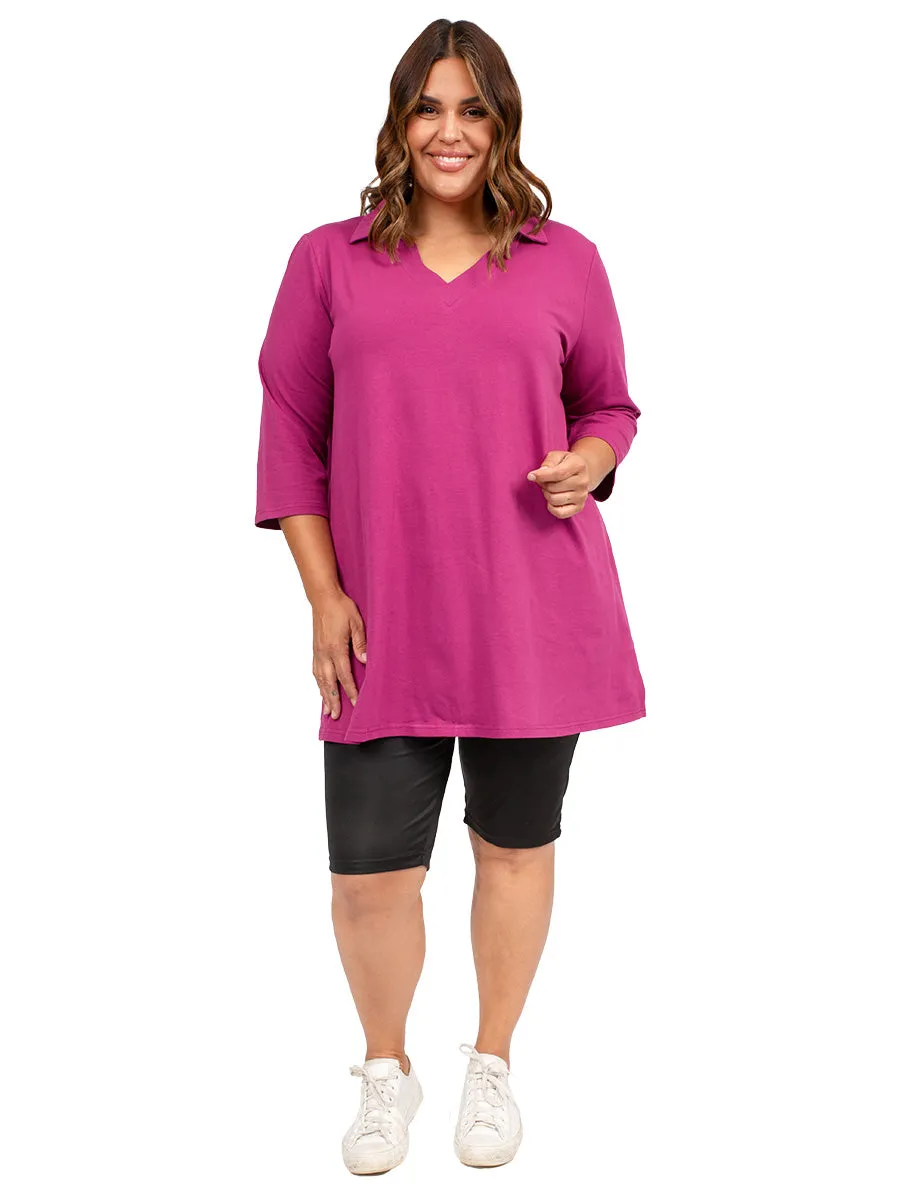 Neptune Top - Raspberry*