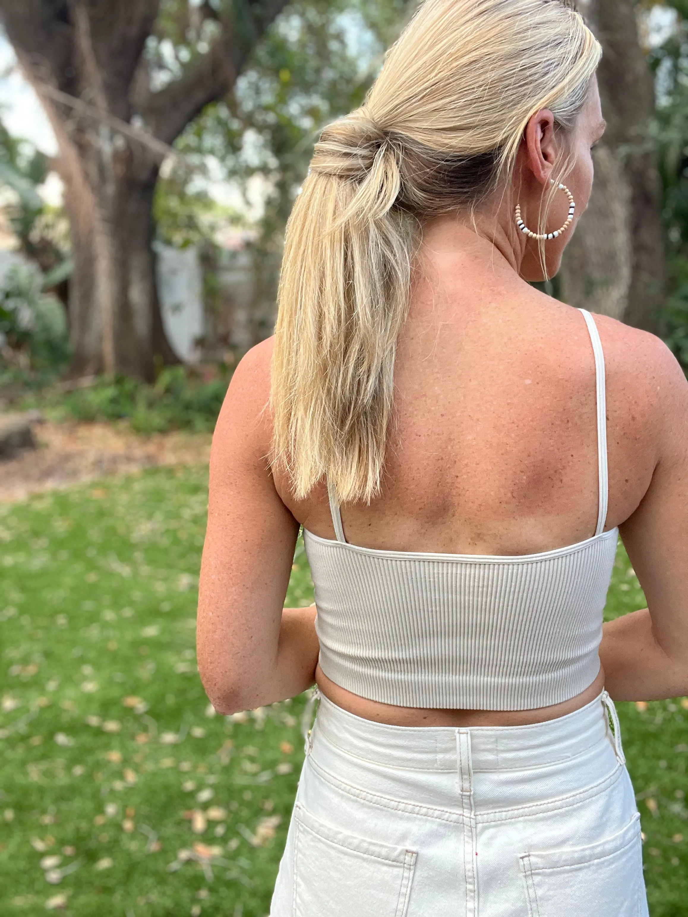 Neutral Cami Bralette