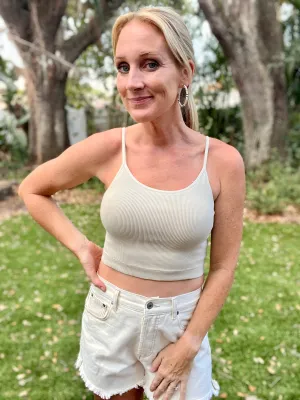 Neutral Cami Bralette