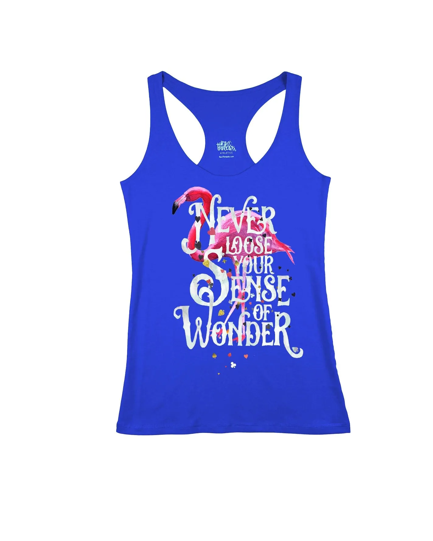 Never lose your sense of wonder flamingo