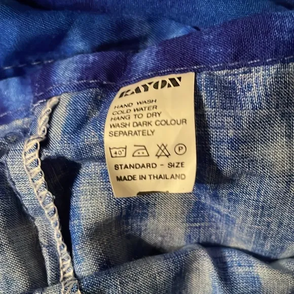 New Rayon Stretch Top &amp; Wrap Around shorts - One Size (S/M)