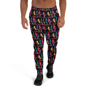 Normal is a Myth (Bigfoot, Mermaid, Unicorn & Loch Ness Monster Pattern) Men's Joggers