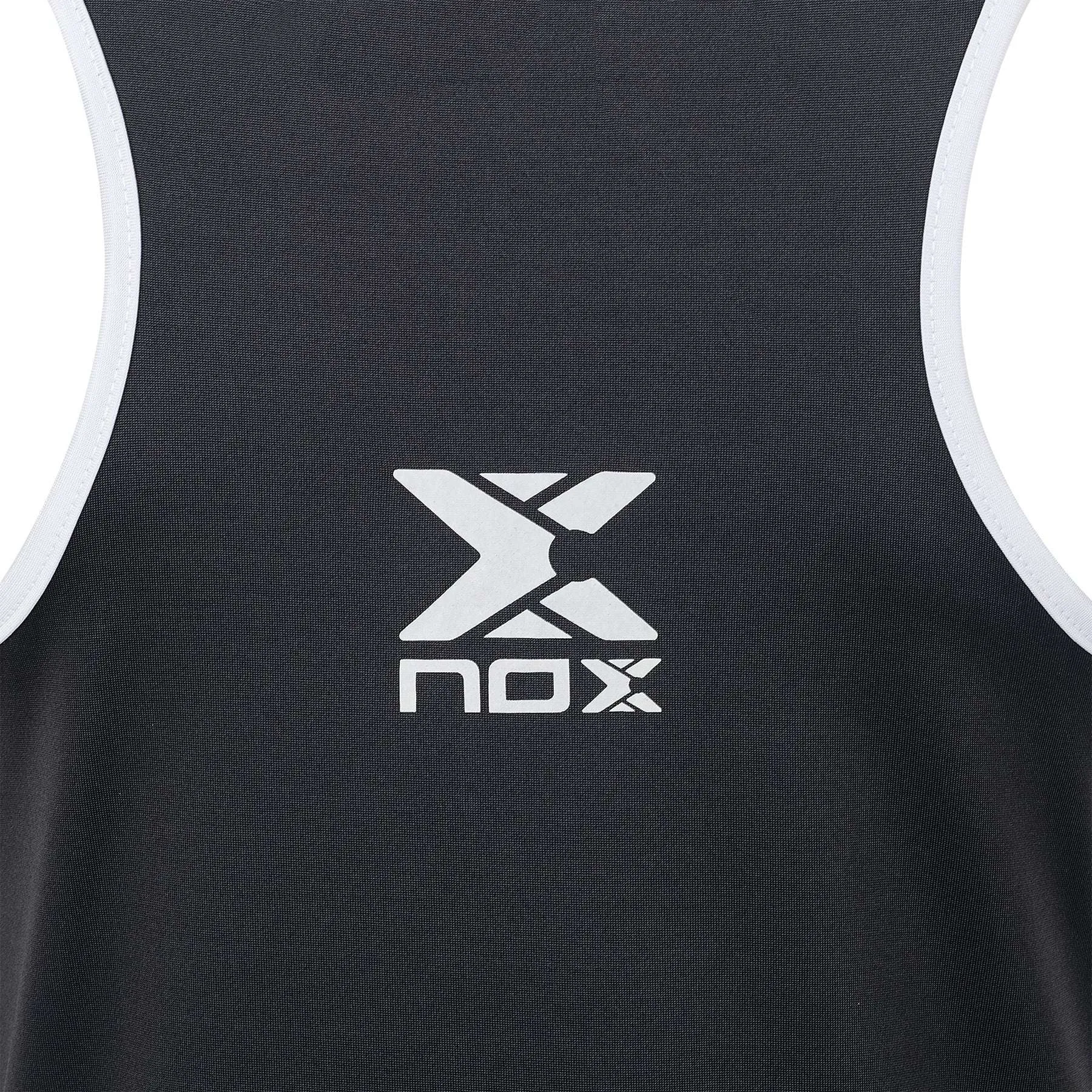 NOX Team Damen Padel Shirt - grau/schwarz