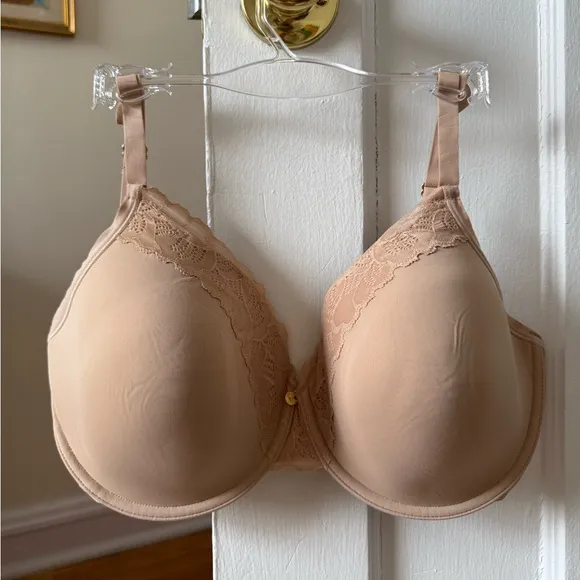 NWT Natori Hidden Glamour Bra Size 34G Colorway Cafe