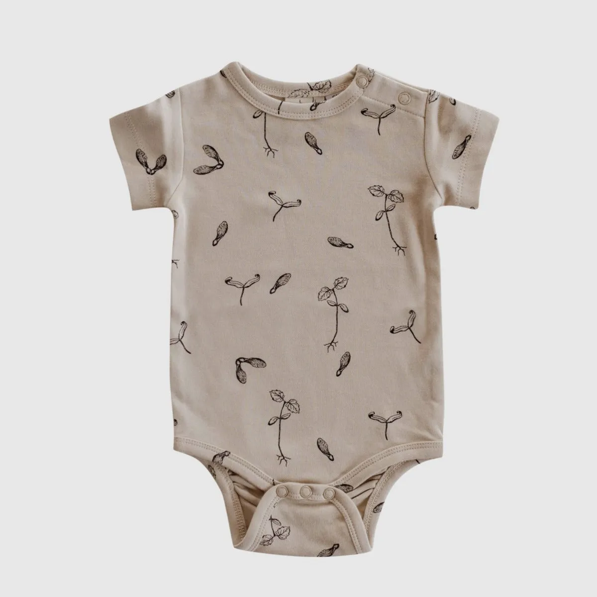 Organic Cotton Maple S/Slv Bodysuit