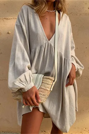Pacifica® | Airy Tunic Dress With A V-Neck