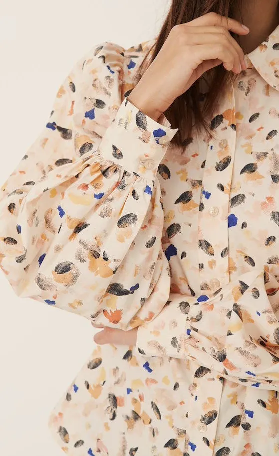 Part Two Hien Long Sleeved Paint Shirt