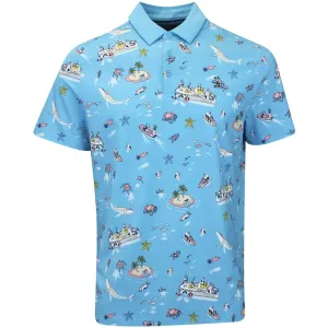 Penguin Pete In The Boat Golf Polo Shirt