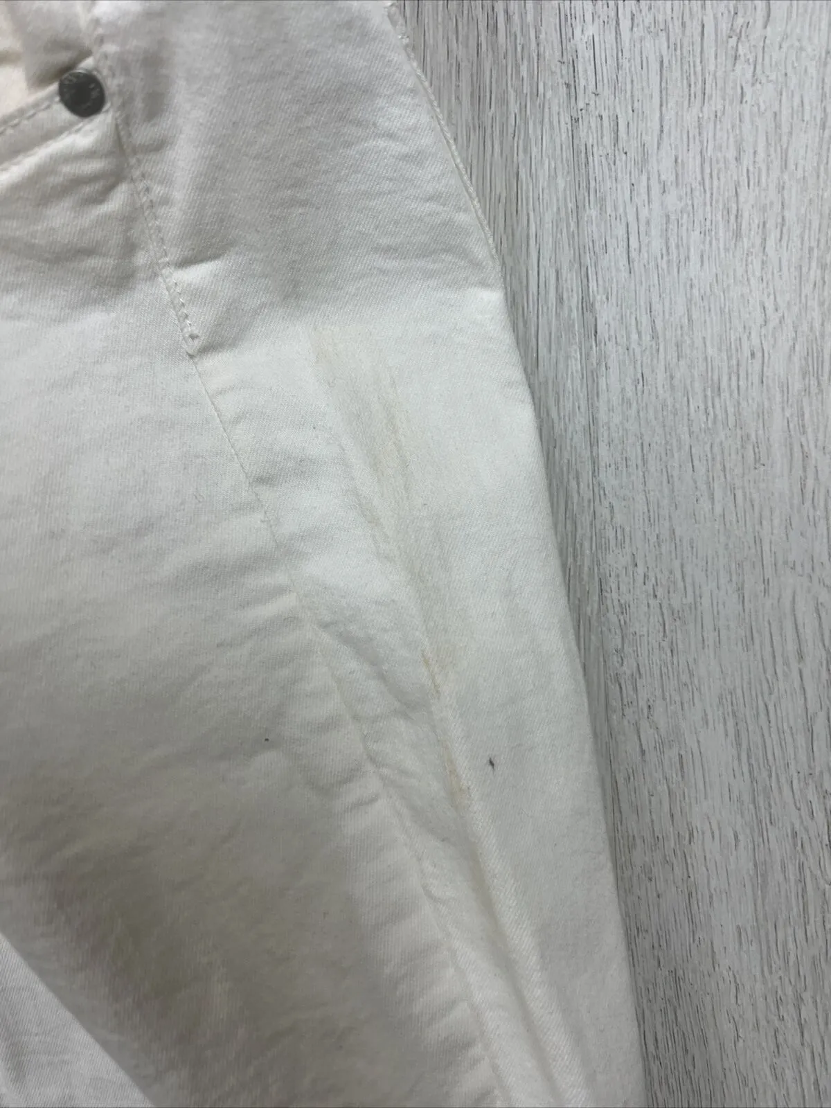 Phase Eight Womens Jada Mid Rise Slim Leg White Jeans Size 16 (New with marks)