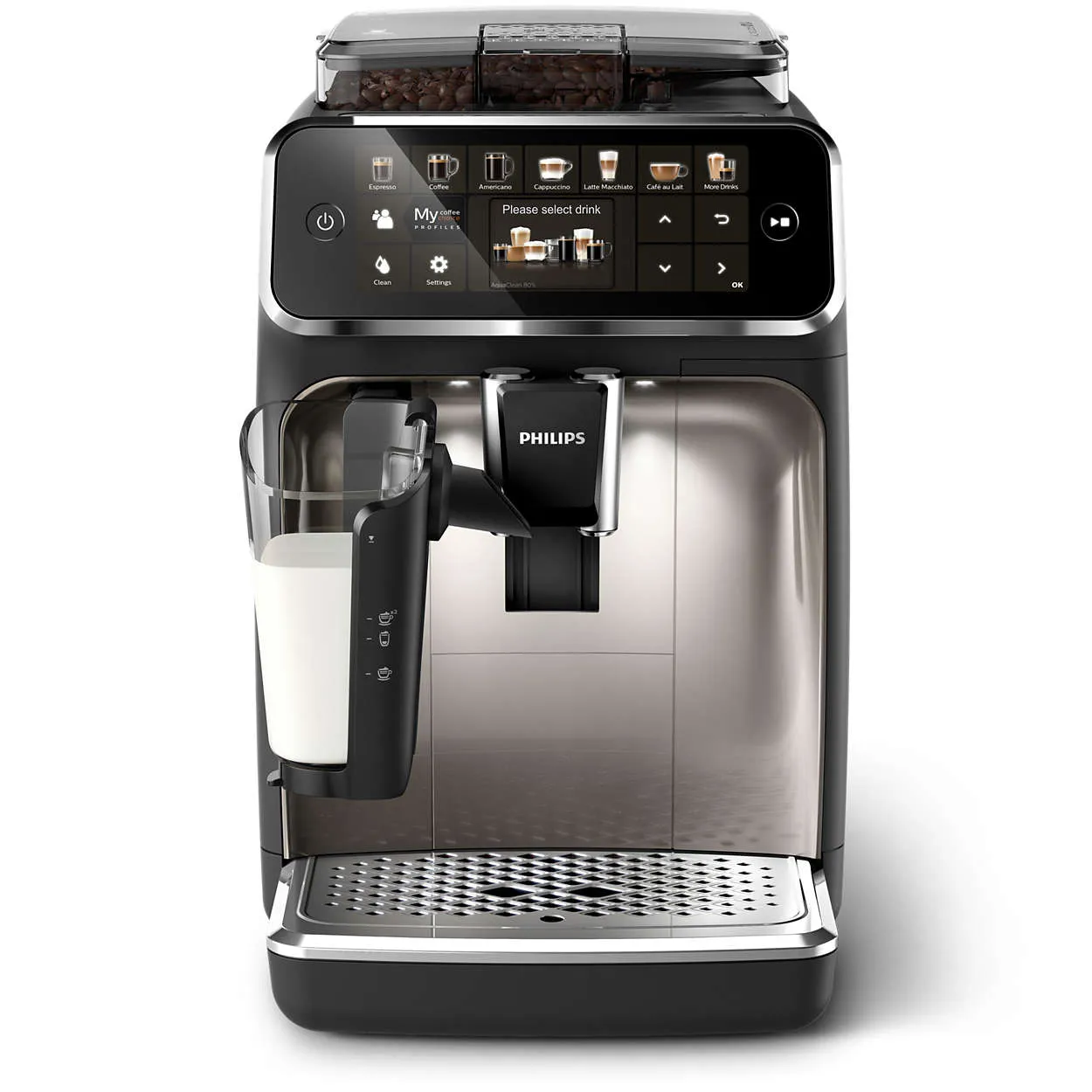 Philips 5400 Series Fully Automatic Espresso Machine EP5447/90