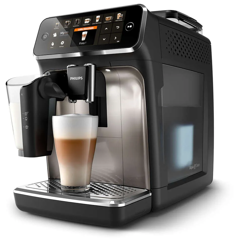 Philips 5400 Series Fully Automatic Espresso Machine EP5447/90